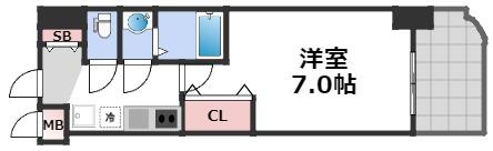 13階の間取り図