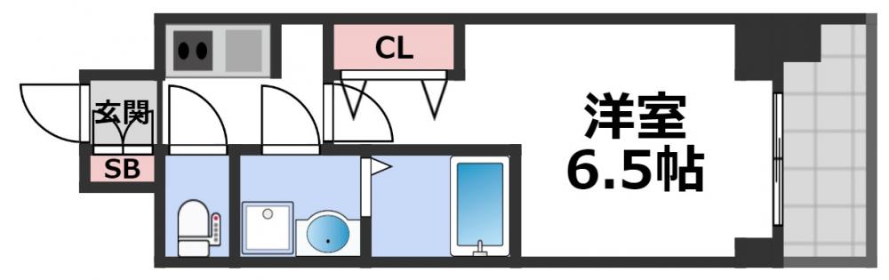 9階の間取り図