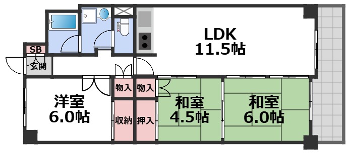 間取図