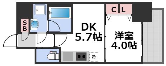 7階の間取り図