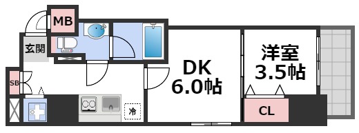 10階の間取り図