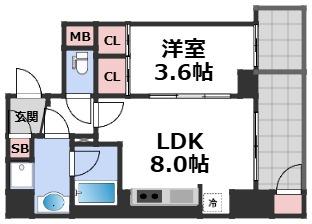 5階の間取り図