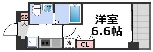 6階の間取り図