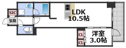 14階の間取り図