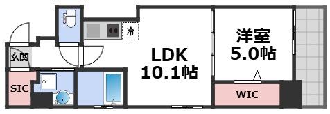 7階の間取り図