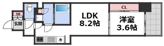 14階の間取り図