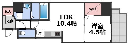 3階の間取り図