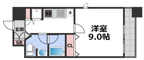 11階の間取り図