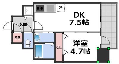 10階の間取り図