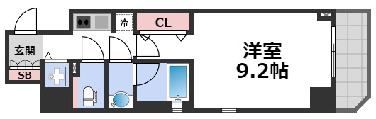 7階の間取り図