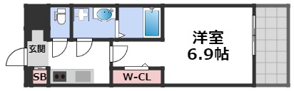 9階の間取り図