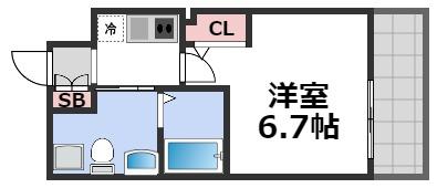 10階の間取り図