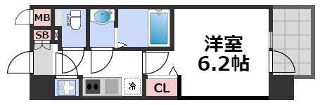 8階の間取り図