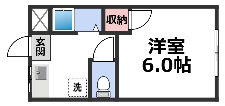 1階の間取り図