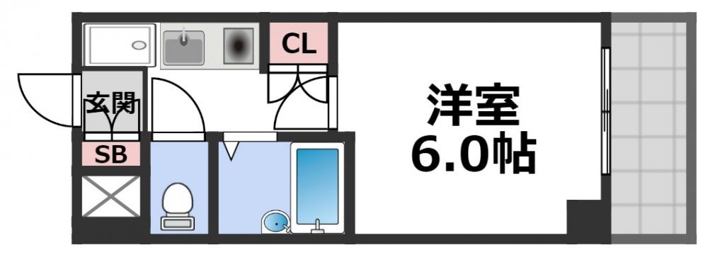 7階の間取り図