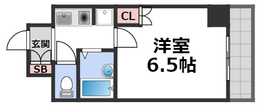 3階の間取り図