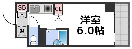 2階の間取り図