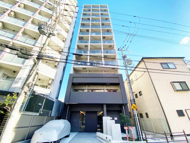 エスリード大阪城テラスの外観