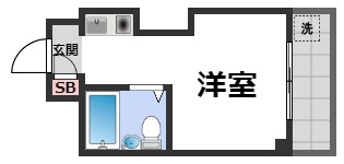 6階の間取り図
