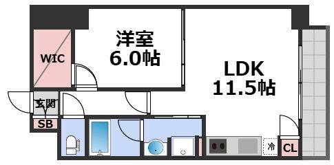 10階の間取り図