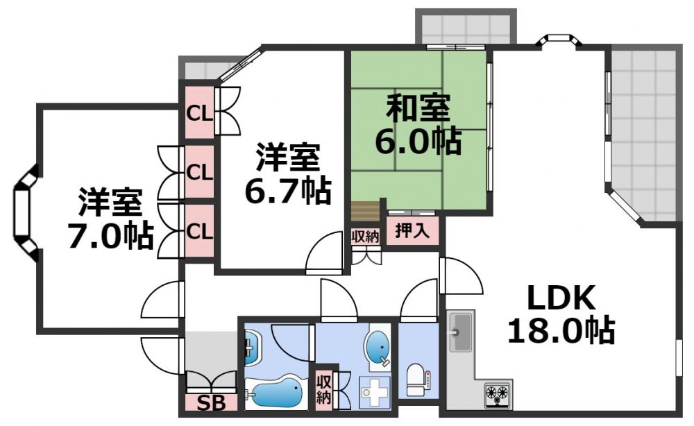 間取図