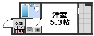 4階の間取り図