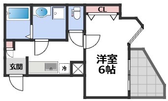 9階の間取り図