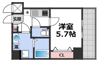 10階の間取り図