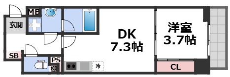 15階の間取り図