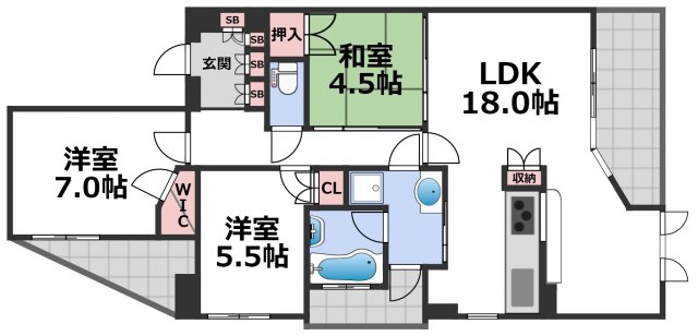 間取図
