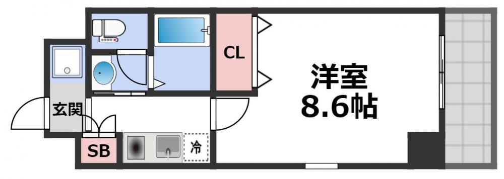 3階の間取り図