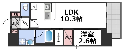 15階の間取り図