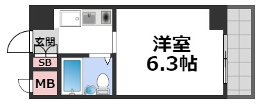 7階の間取り図