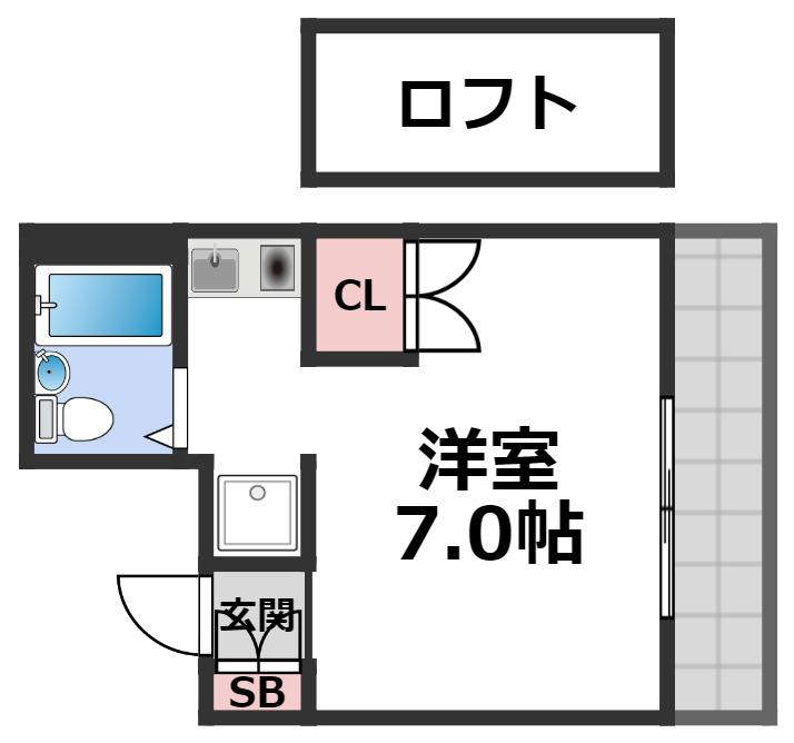5階の間取り図