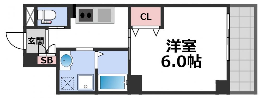 1階の間取り図