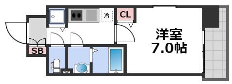 9階の間取り図