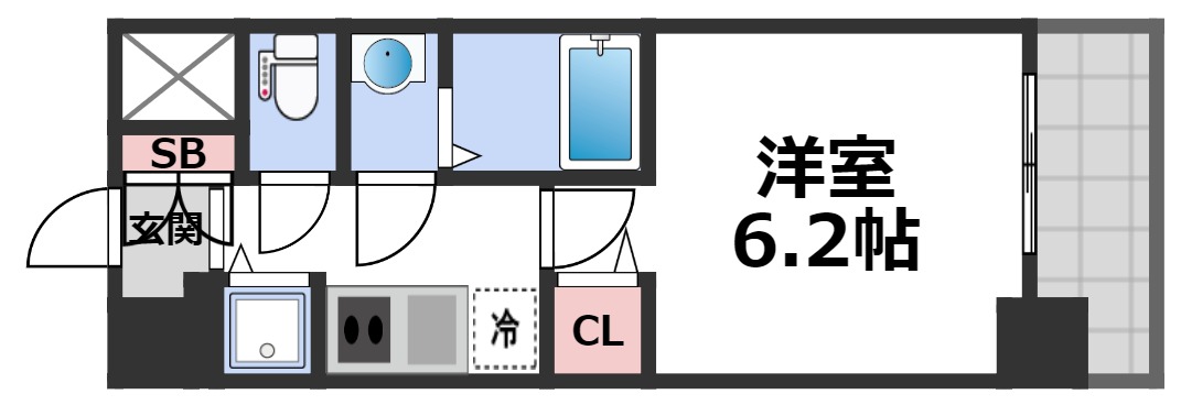 3階の間取り図
