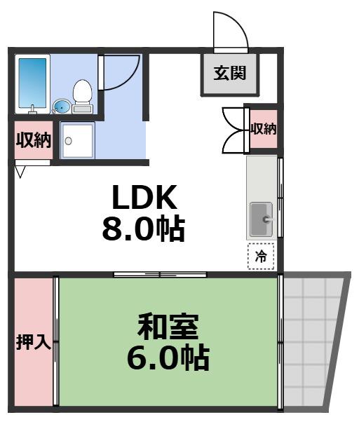 5階の間取り図