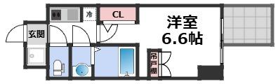 8階の間取り図
