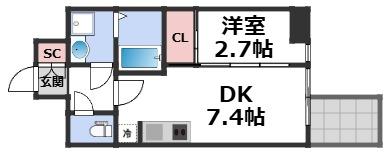 14階の間取り図