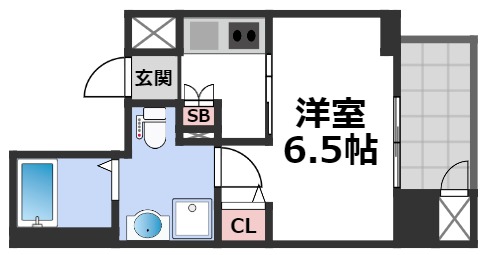 3階の間取り図