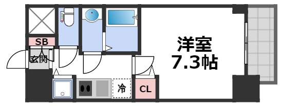 3階の間取り図