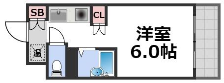 7階の間取り図