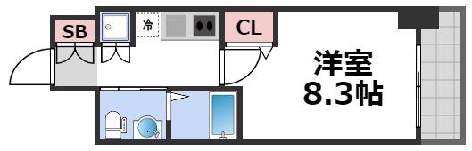 7階の間取り図