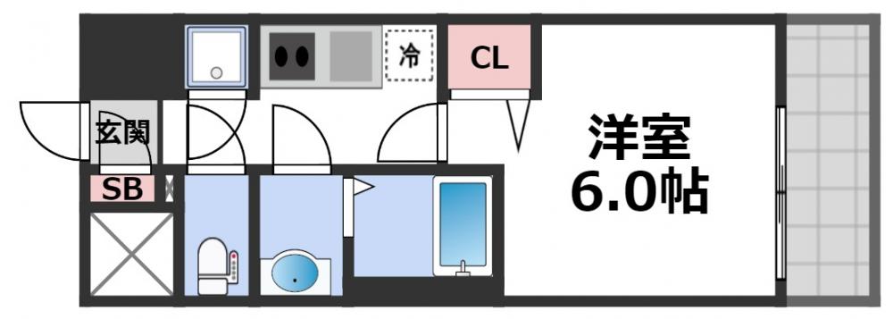 3階の間取り図
