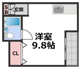 2階の間取り図
