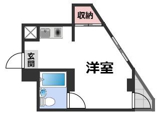 6階の間取り図