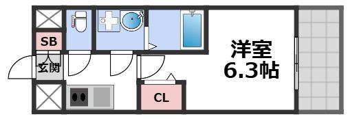 7階の間取り図