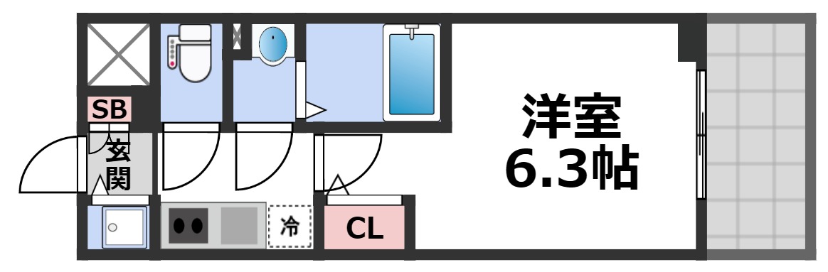 10階の間取り図