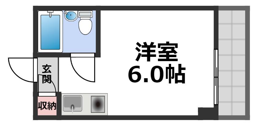 3階の間取り図